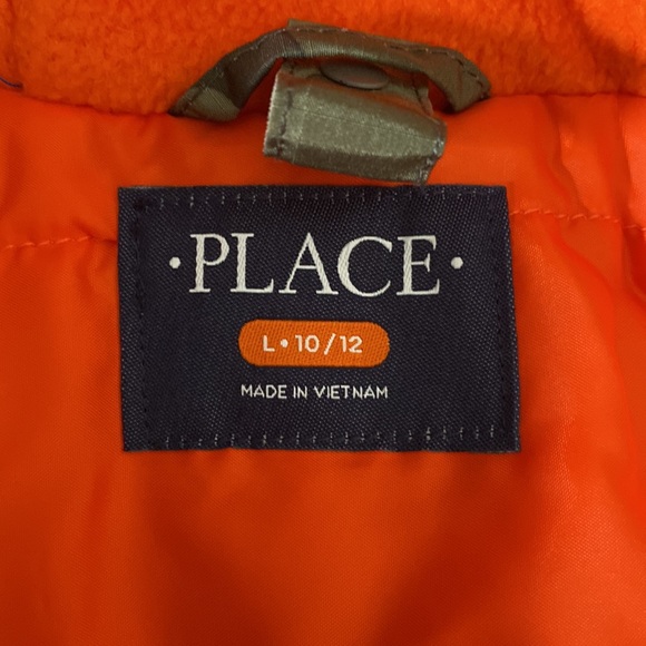 Place Youth Large size 10/12 camouflage rain proof water proof jacket. - Picture 3 of 8